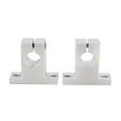 2pcs SK12 Linear Rail Shaft Support Bracket Vertical Optical Axis Holder Fashion