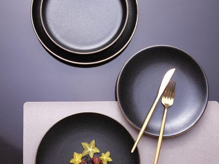 Steak Plate, Round Flat Plate, Western Food Plate Hot on Sale