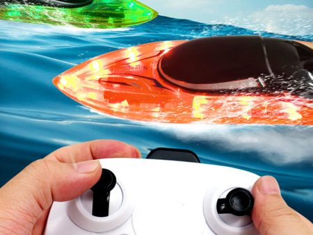 24g Electric Water Remote-control Ship Waterproof Automatic Reset Kids Toys Online Hot Sale