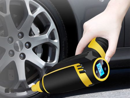 Automatic Portable Handheld Digital LED Smart Car Air Compressor Pump For Sale