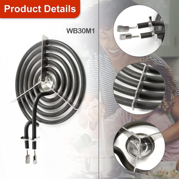 WB30M1 WB30M2 Electric Range Stove Surface Burner Element Kit Hot on Sale