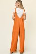 Double Take Full Size Texture Sleeveless Wide Leg Jumpsuit For Cheap