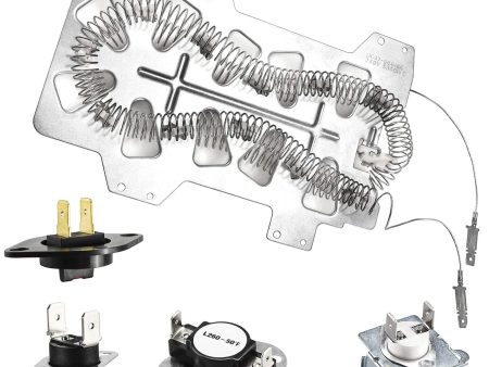 Dryer Heating Element Kit DC47-00019A, DC96-00887A, DC47-00016A, DC32-00007A & DC47-00018A on Sale